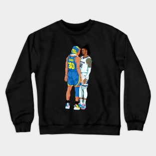 Ja morant x Steph curry - black Crewneck Sweatshirt